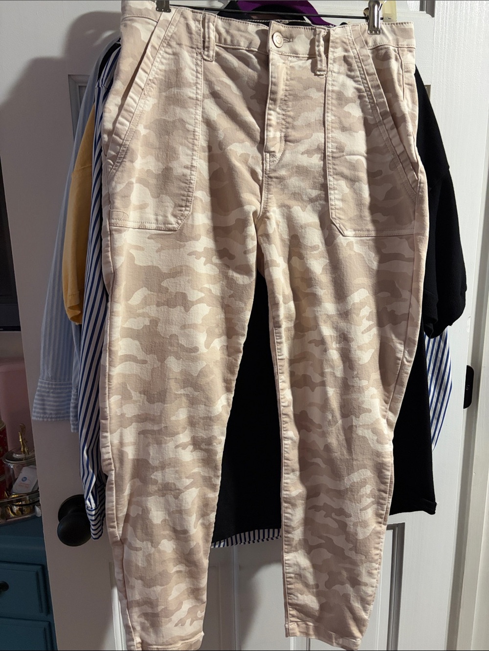 Beige Camo women’s Utility Pants